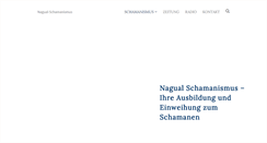 Desktop Screenshot of nagual-schamanismus.at